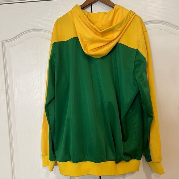 Oregon Ducks zippered hoodie track jacket - Picture 5 of 9